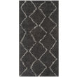 Moroccan Dark Grey Shaggy Rug | 840
