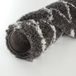 Moroccan Dark Grey Shaggy Rug | 940