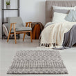 Moroccan Grey Shaggy Rug | 1010