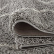 Moroccan Grey Shaggy Rug | 810