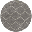 Moroccan Grey Shaggy Rug | 810