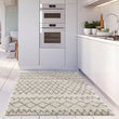 Moroccan Ivory Grey Shaggy Rug | 900