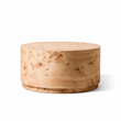 Mota Burl Wood Design Round Coffee Table
