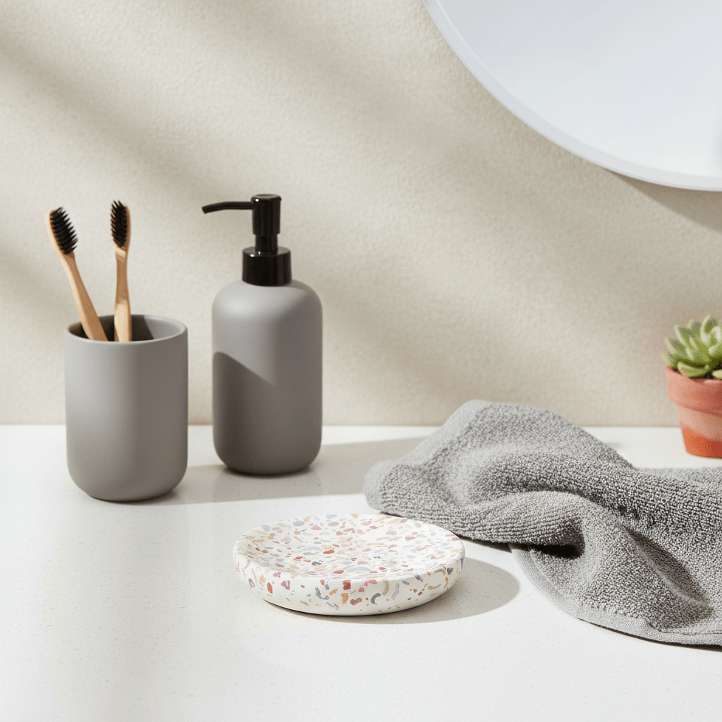 Mozie Terrazzo Effect Soap Dish