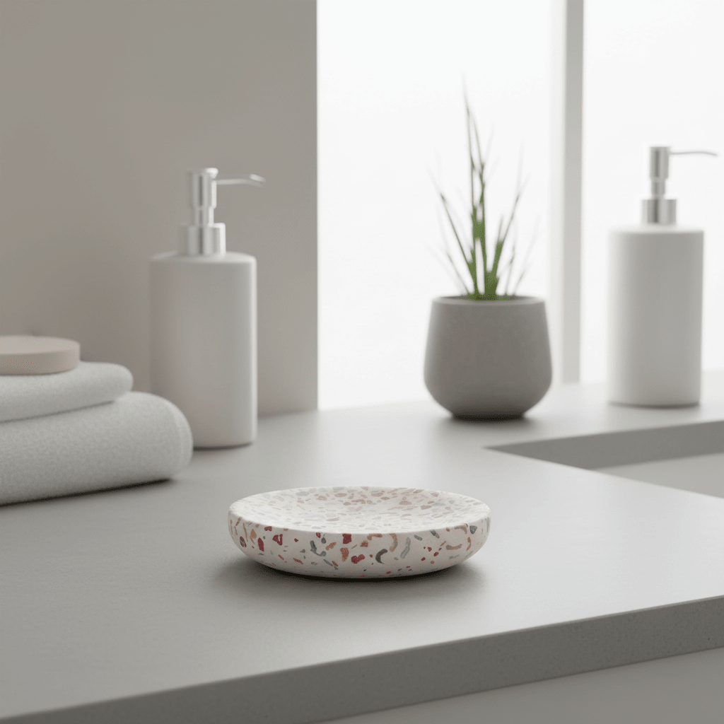 Mozie Terrazzo Effect Soap Dish