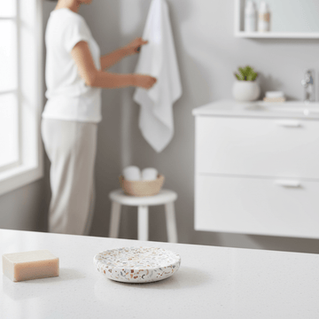 Mozie Terrazzo Effect Soap Dish