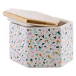 Mozie Terrazzo Pattern Storage Jar