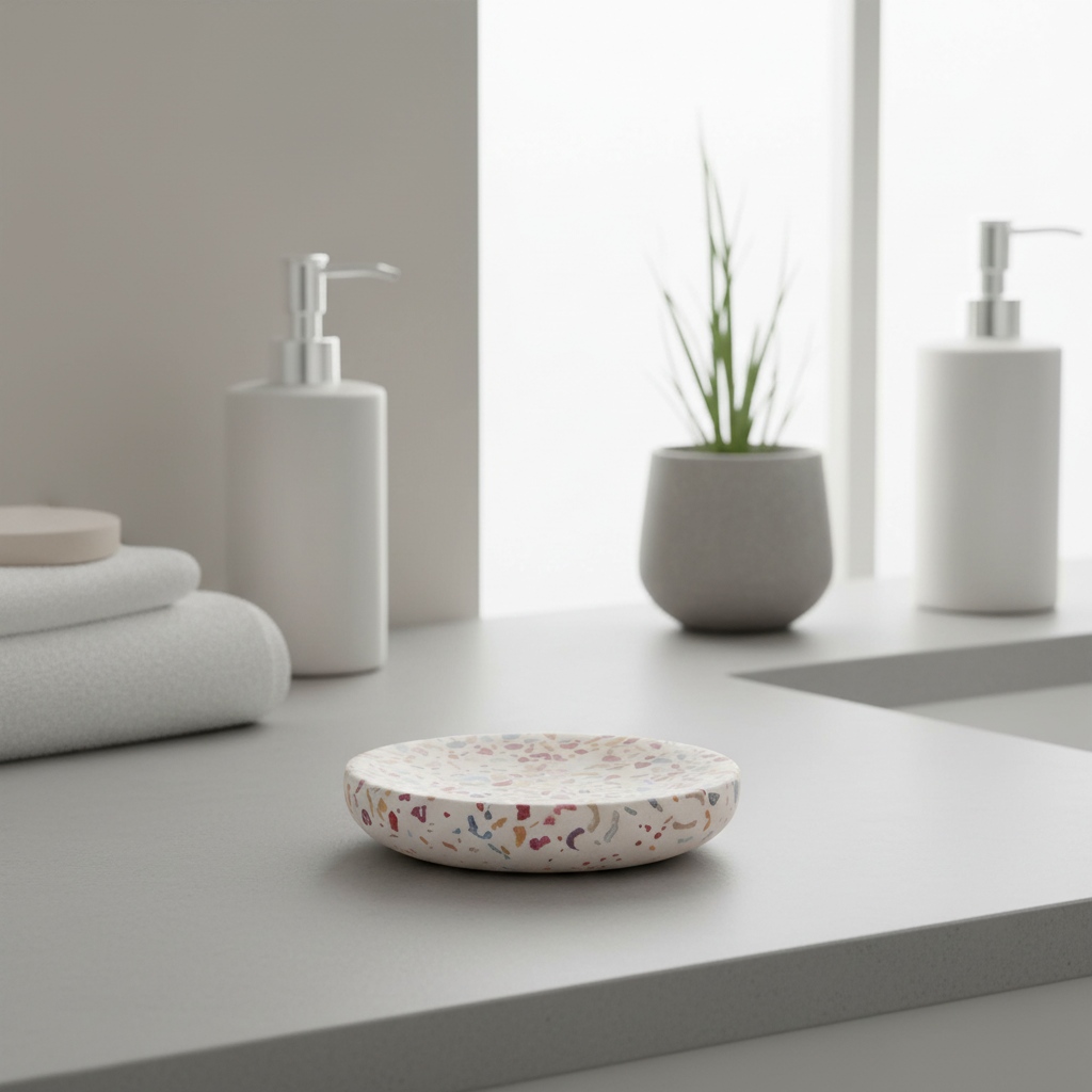 Mozie Terrazzo Effect Soap Dish