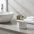 Mozie Terrazzo Pattern Storage Jar