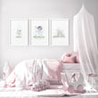 Murals For Nursery Rooms | Set of 3 wall art prints