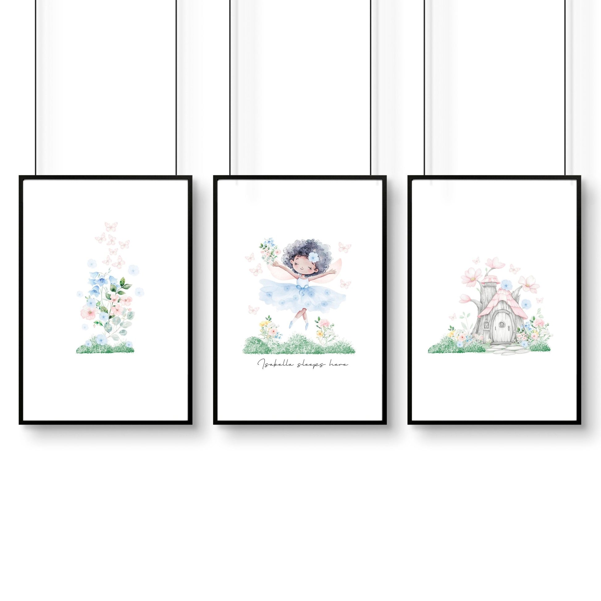 Murals For Nursery Rooms | Set of 3 wall art prints