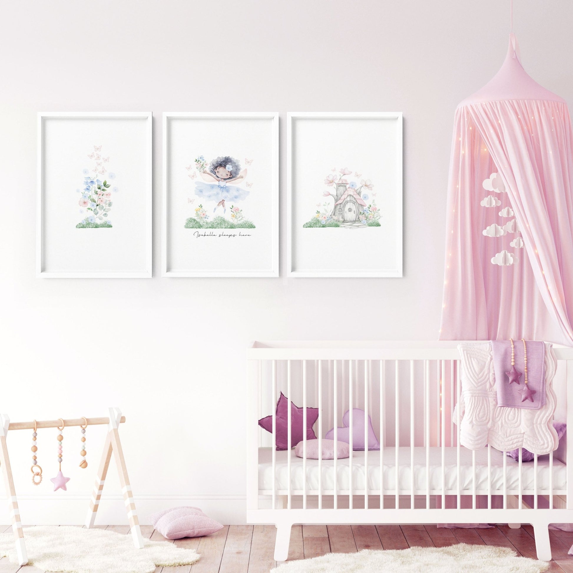 Murals For Nursery Rooms | Set of 3 wall art prints