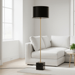 Murdoch Black Floor Lamp