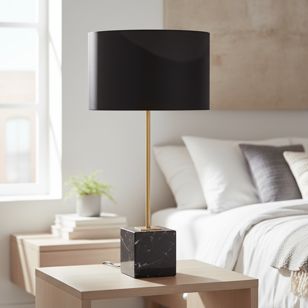 Murdoch Black Table Lamp