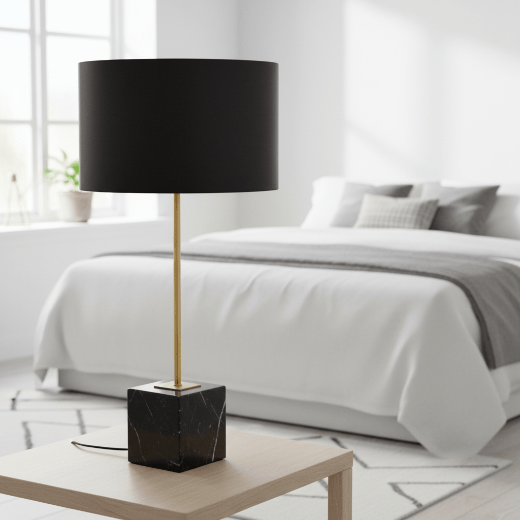 Murdoch Black Table Lamp