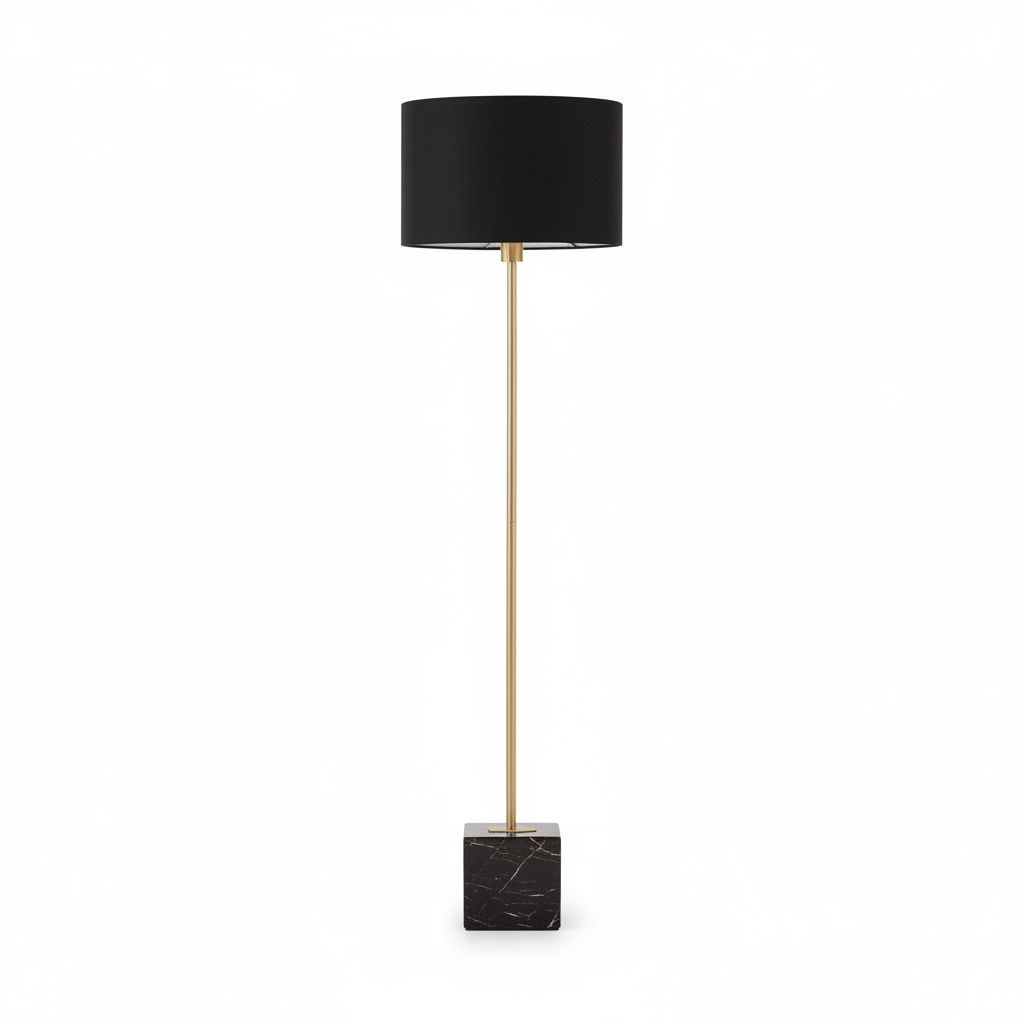 Murdoch Black Floor Lamp