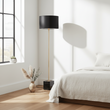Murdoch Black Floor Lamp