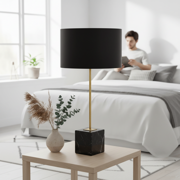 Murdoch Black Table Lamp