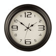 Myers Matt Black Metal Wall Clock