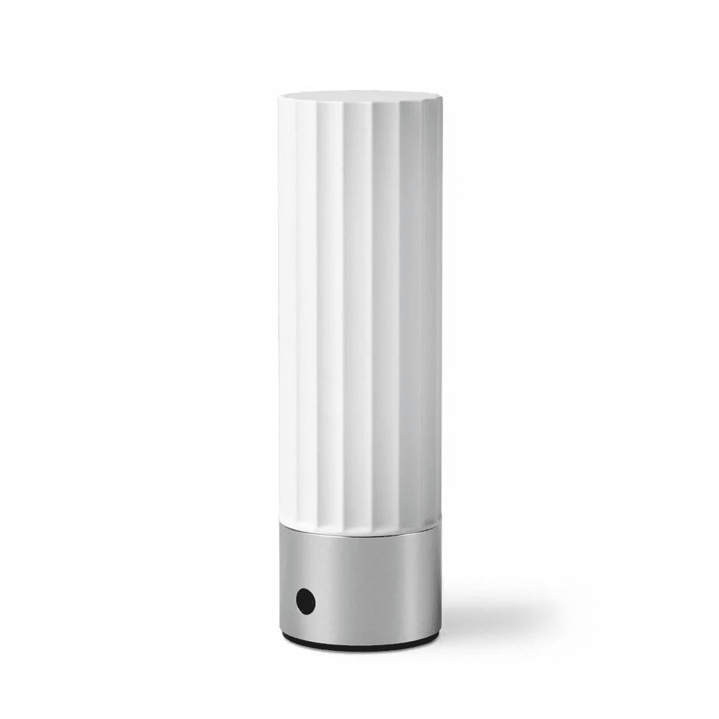 Myna Rechargeable LED Table Lamp - Premium Brushed Steel