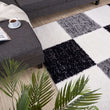 Myshaggy Geometric Grey Rug