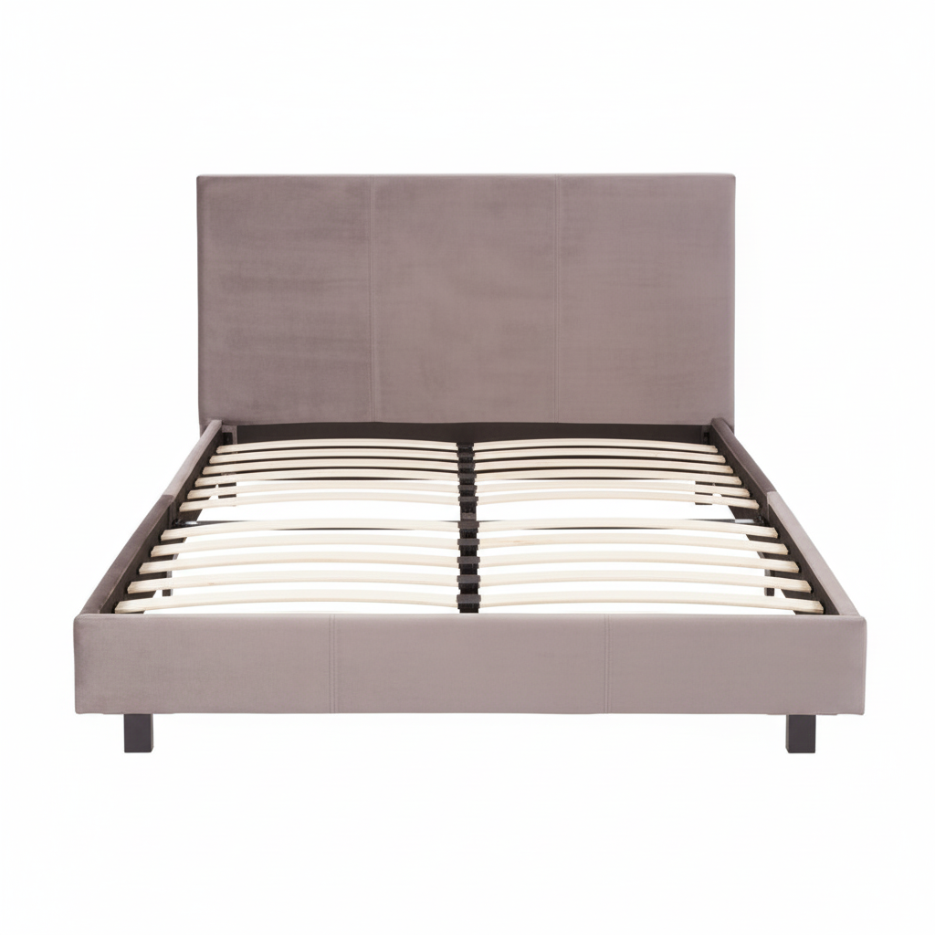 Napoli Grey King Bed
