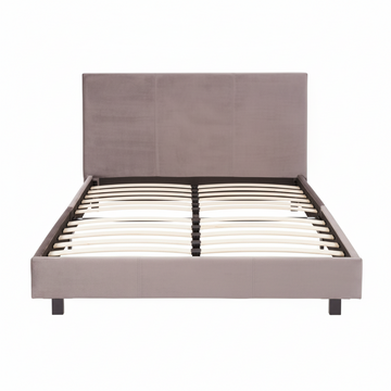 Napoli Grey King Bed
