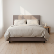 Napoli Grey King Bed