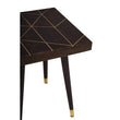 Naro Mango Wood And Gold Tip Legs Side Table