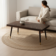 Naro Mango Wood And Gold Finishing Coffee Table