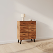 Nashik 9 Drawer Acacia Chest