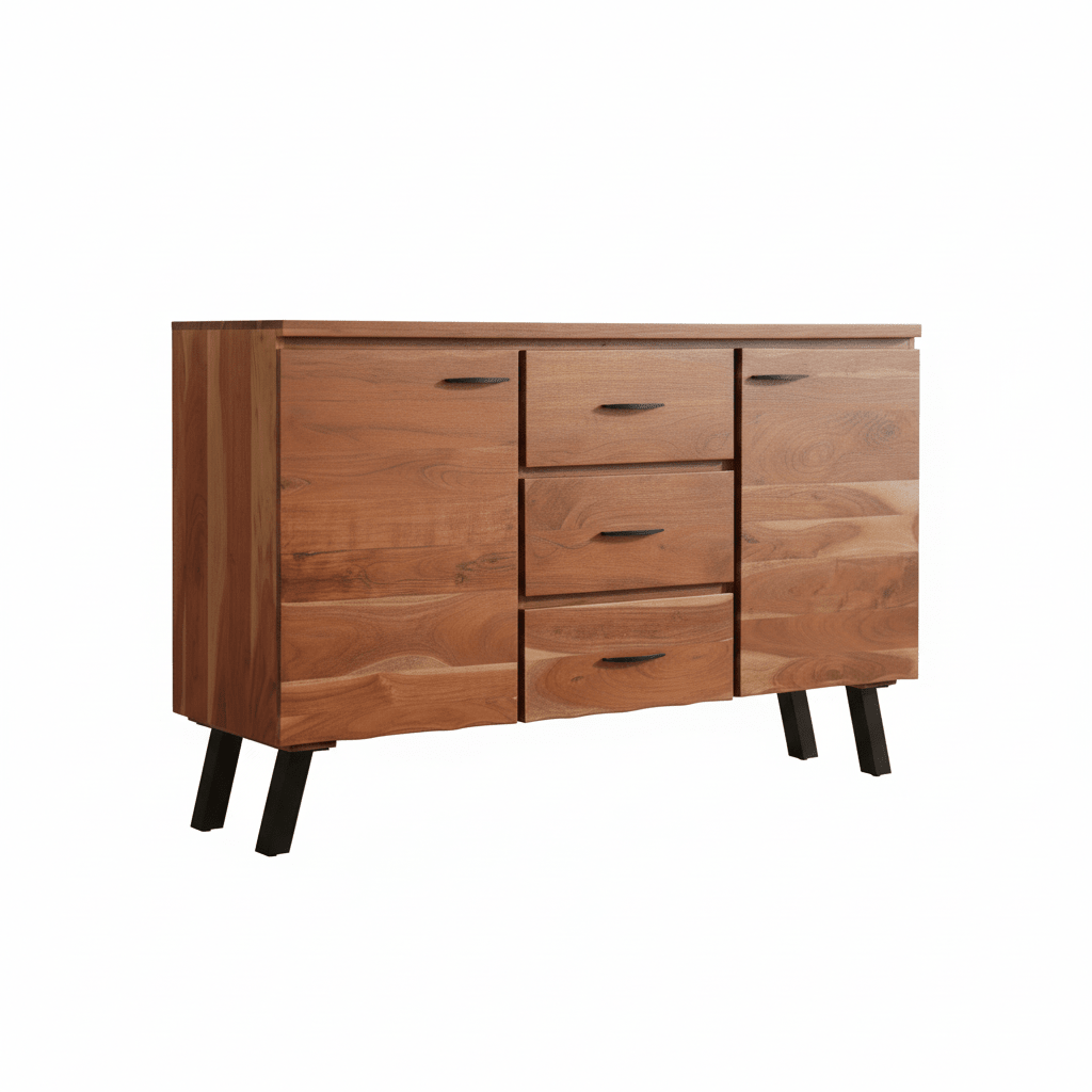 Nashik Large Acacia Sideboard