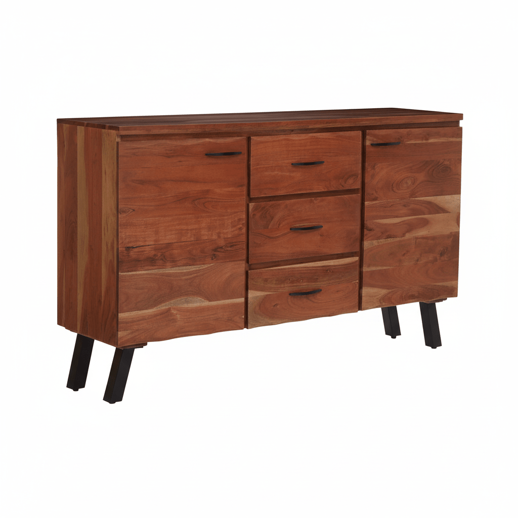 Nashik Large Acacia Sideboard