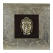 Nason Framed Silver Buddha Wall Art