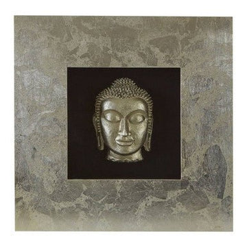 Nason Framed Silver Buddha Wall Art