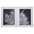 Nason Set Of Two Leaf Print Wall Art