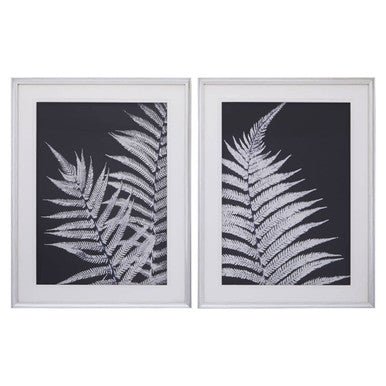 Nason Set Of Two Leaf Print Wall Art
