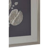 Nason Silver Leaf Design Framed Wall Art
