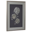 Nason Silver Leaf Design Framed Wall Art