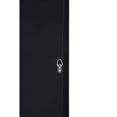 Nason Silver Leaf Design Wall Art with Wooden Frame