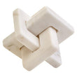 Nason White Marble Knot Sculpture