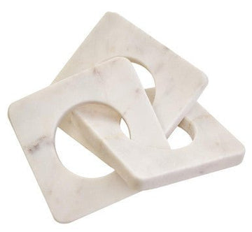 Nason White Marble Three Link Chain