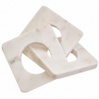 Nason White Marble Three Link Chain