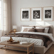 Nature Art Dark Botanical Wildflowers & Blossom Wall Art Prints | Set of 3