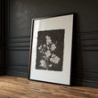 Nature Art Dark Botanical Wildflowers & Blossom wall art — piece 2 of 3 in the set