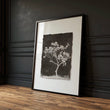 Nature Art Dark Botanical Wildflowers & Blossom wall art — piece 3 of 3 in the set