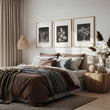 Nature Art Dark Botanical Wildflowers & Blossom wall art displayed on a wall in a styled room — view 2