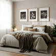 Nature Art Dark Botanical Wildflowers & Blossom wall art displayed on a wall in a styled room — view 3