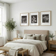 Nature Art Dark Botanical Wildflowers & Blossom wall art displayed on a wall in a styled room — view 6