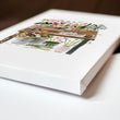 Nature Canvas Wall Art Botanical Flower Shop Illustrations displayed on a wall in a styled room — view 3